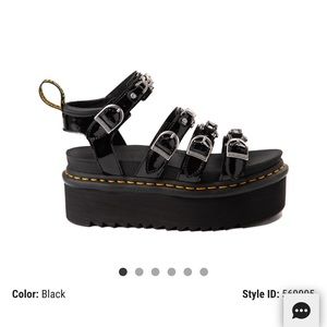 Dr martins chain platform sandals